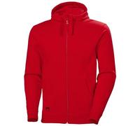 Helly Hansen Workwear Men's Classic Zip Hoodie, Red, XS