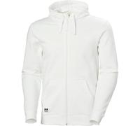 Helly Hansen Workwear Men's Classic Zip Hoodie, White, M
