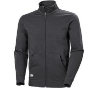 Helly Hansen Workwear Men's Classic Zip Sweatshirt, Dark Grey, S