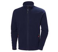 Helly Hansen Workwear Men's Oxford Light Fleece Jacket, Navy, XL