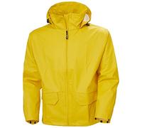 Helly Hansen Workwear Men's Voss Rain Jacket, Dark Yellow, XS