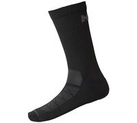 Helly Hansen Workwear Unisex Oxford Summer Sock, Black, 36-38