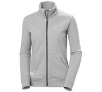 Helly Hansen Workwear Women's W Classic Zip Sweatshirt, Grey Melange, M