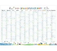 Helme Heine: Tafelkalender A3 2027: Jahreskalender mit den drei Freunden von Mullewapp. Alle wichtigen Ereignisse und Abenteuer immer im Blick mit dem Posterkalender 2027 zum Eintragen