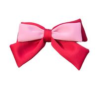 Helmet Bow, Detachable Cute Helmet Sticker Decor, Lightweight Skating Protective Hat Bowknot Ornament for Riding, Road Cycling, and Skiing 19 x 17 cm