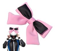 Helmet Bowknot Sticker - Cute Stylish Easy Attach Ornament, Motorcycle Skating Hat Accessory, Detachable Decoration | Ideal for Bike Helmets Road Cycle Ski Outdoor Adventure Fashion Riding Gear