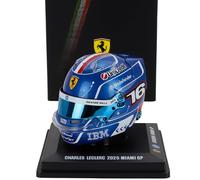 Helmet Ferrari #16 CHARLES LECLERC 2025 MIAMI GP 1:5 LSHEL014 Looksmart