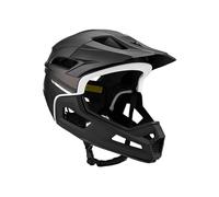 Helmet - Full Face Protection for Beginners and Pros, Lightweight Aerodynamic Cycling Shell with Detachable Sun Shield, Breathable Ventilation System, Ideal for Rugged Trails
