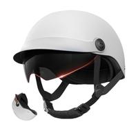 Helmet Hat - ABS Skull Cap | Protezione Del Casco A Sfera | Apri Caschi Per Moto Per Il Viso Con Design Aderente Per La Sicurezza Sportiva In Bicicletta E All'aperto Attraverso Varie Dimensioni Della