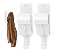 Helmet Holder,2 Pieces Hard Hat Holder with Hook | Helmet Rack,for Storage, Display, Wall, Jacket, Hat, Backpack, Coat, Clothes, Bag, Men