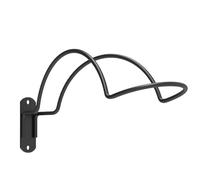 Helmet Holder Wall Mount, Metal Storage Rack, Gear Hat Hanger, Space Saving Design, Sturdy Costruzione, Fits Multiple Helmet Sizes, Eccellente per Garage Oro Home Use