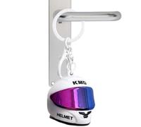 Helmet Keychain with Light Mini - Lighted Purse Decoration Ornament Charm