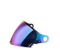 Helmet Len For OF616 LS2 For AIRFLOW II Half Helmet Silver Visors, Open Face Motobike Color Lens,moto