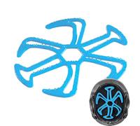 Helmet Pads, Protezione Cushion Liner with Breathable Foam, Shock-Absorbing Head Mat, Easy Installation and Cleaning for Sport, Skating, Scooter, Motorcycle, 7,48 x 8,66 pollici