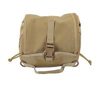 Helmet Storage Bag | Thick Canvas with Adjustable Strap for Hard Hats/Motorcycle/Construction | Scratch Guard & Portable Carrying Case (Khaki)