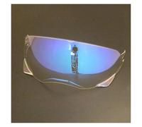 Helmet Visor for Bell Broozer Motorcycle Visor Goggles Plating Silver Red Replacement Lens,Alta visibilità
