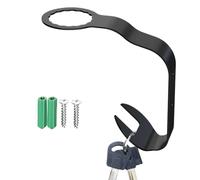 Helmet Wall Mount Hook, Jersey Hat Holder, Space-Saving Mounted Storage Hanger, Multi-Purpose Gear Organizer, Easy Installation Helmet Rack for Home, Closet, Entryway, 5.51 Inches