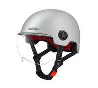 Helmets for Adults | -Resistant Electric Scooter Helmets, Anti-Glare Detachable Goggles, Open Face Helmets, Adjustable Helmets, Head Protector for Adult Men and Women