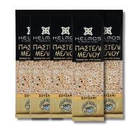 Helmos Pasteli - Barretta Morbida di Sesamo al Miele Greco, Confezione da 5 x 75 g (Τotale: 375 g)