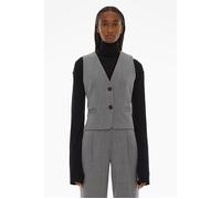 Helmut Lang Tux Vest Polyester, Wool, Elastane Black/white Multi Taglia: 40 | Outlet | Uomo | Nero
