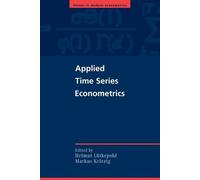 Helmut Lütkepohl Applied Time Series Econometrics (Tascabile)