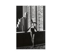 Helmut Newton 21, poster su tela per camera da letto, decorazione per ufficio, camera da letto, regalo, senza cornice, 30 x 45 cm