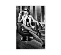 Helmut Newton 9, poster su tela per camera da letto, decorazione per ufficio, camera da letto, regalo, senza cornice, 60 x 90 cm
