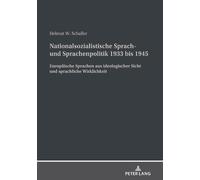 Helmut Schaller Nationalsozialistische Sprach- und Sprachenpo (Copertina rigida)