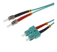 Helos 2m OM3 SC/ST cavo a fibre ottiche Turchese