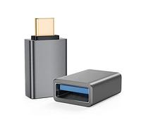 Helos Adattatore OTG, USB 3.1 A femmina/Type-C™, PREMIUM, grigio scuro