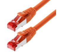 Helos CAT 6 Patch Cable S/FTP, PIMF orange 7,5 m 7,5 m orange