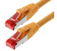 Helos CAT 6 Patch Cable S/FTP, PIMF yellow 15 m