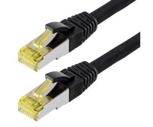 Helos CAT 6s patch cable Black 20 m
