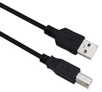 HELOS Cavo di collegamento USB 2.0 A maschio/B, 5 m, nero