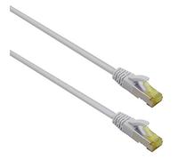 HELOS Cavo patch ultra flessibile S/FTP Cat 6a TP TPE, 7,5 m, colore: Grigio