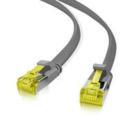 HELOS Cavo patch ultra piatto, U/FTP Cat 6a, grigio, 15 m