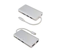 Helos Docking station, USB 3.1 Type-C™ male/HDMI/VGA/USB/LAN/AUDIO/SD, Premium