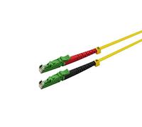 HELOS LWL CABLE DE RED E2000® APC/E2000® APC (LSH) DUPLEX 9/125?M OS2 AMARILLO 2,0M