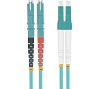 HELOS LWL CABLE DE RED E2000® (LSH)/LC DUPLEX 50/125?M OM3 AQUA 1,0M