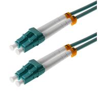 helos LWL OM3 Patchkabel Duplex LSZH 3,0 NUOVO