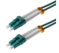 helos LWL OM3 Patchkabel Duplex LSZH 3,0 NUOVO