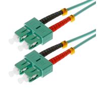 helos LWL OM3 Patchkabel Duplex LSZH 3,0 NUOVO