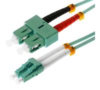 helos LWL OM3 Patchkabel Duplex LSZH 3,0 NUOVO