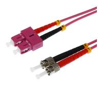 helos LWL OM4 Patchkabel Duplex LSZH 3,0 NUOVO