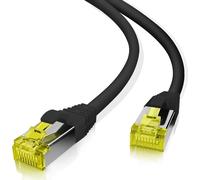 Helos Ultra Flex Patch Cable S/FTP Cat 6a TPE Black 25.0 m