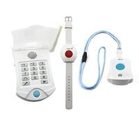 HELP Dialer 700 con collana e bottoni antipanico da polso, senza spese mensili