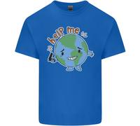 Help Me Climate Change Ambiente Uomo Cotone T-Shirt