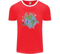 Help Me Climate Change Ambiente Uomo Ringer