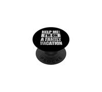 Help Me I'm On A Family Vacation PopSockets PopGrip Adesivo
