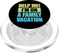 Help Me I'm On A Family Vacation PopSockets PopGrip per MagSafe